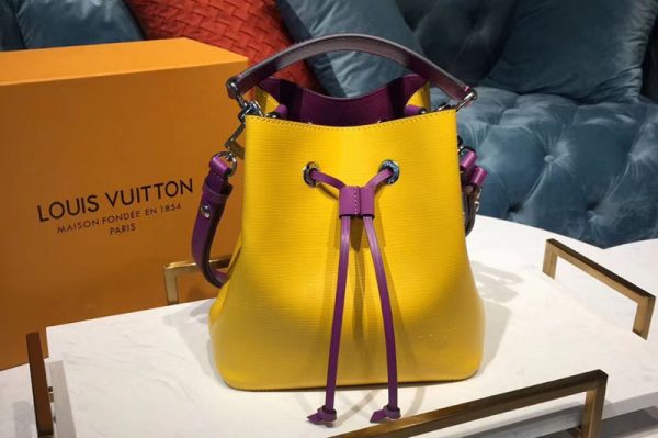 Replica Louis Vuitton M53612 LV Neonoe BB Epi Leather Yellow