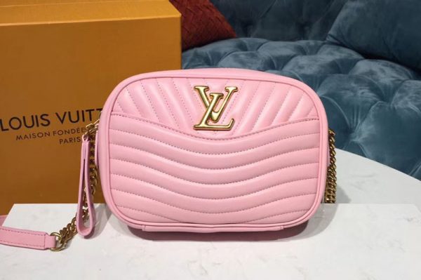 Replica Louis Vuitton M53683 LV New Wave Camera Bag Smoothie Pink