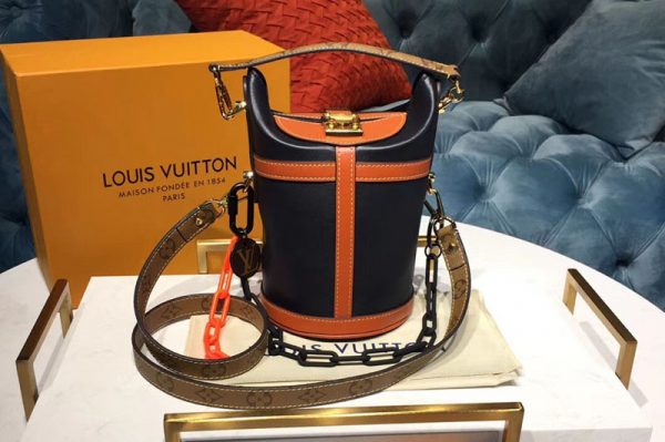 Replica Louis Vuitton M53842 LV Duffle Bag Calf Leather