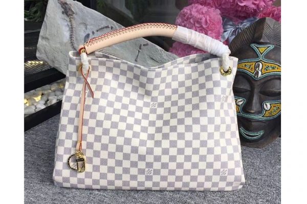 Replica Louis Vuitton N41174 LV Artsy MM Bags Damier Azur Canvas