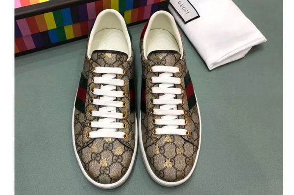 Replica Gucci ‎548950 Ace GG Supreme bees sneaker