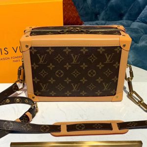 Replica Louis Vuitton M44478 LV Soft Trunk Taurillon Monogram Canvas