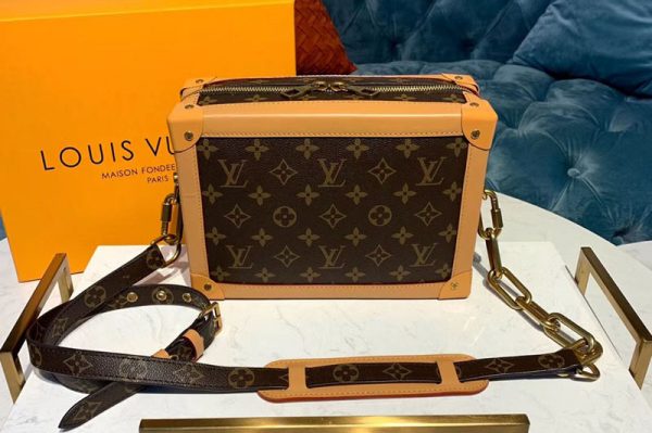 Replica Louis Vuitton M44478 LV Soft Trunk Taurillon Monogram Canvas