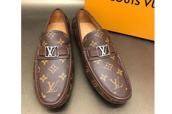 Replica Louis Vuitton LV Monte Carlo Moccasin Shoes Monogram Canvas