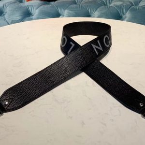 Replica Louis Vuitton J02392 LV Bandouliere Strap Black Taurillon leather