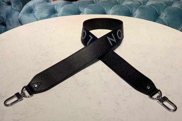 Replica Louis Vuitton J02392 LV Bandouliere Strap Black Taurillon leather