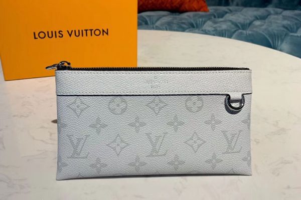 Replica Louis Vuitton M30279 LV Pochette Discovery PM White Monogram Canvas