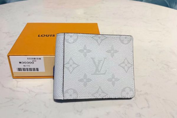 Replica Louis Vuitton M30300 LV Multiple Wallet White Monogram Canvas