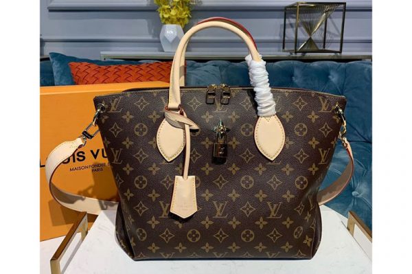 Replica Louis Vuitton M44360 LV Flower Zipped Tote MM Bags Monogram Canvas Beige