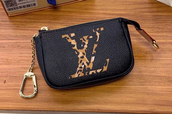 Replica Louis Vuitton M67579 LV Mini Pochette Accessoires Black Monogram Canvas