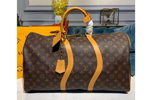 Replica Louis Vuitton M44474 LV Keepall Bandouliere 50 Bags Monogram Canvas