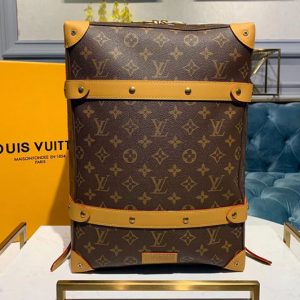 Replica Louis Vuitton M44752 LV Soft Trunk Backpack pm Bags Monogram Canvas