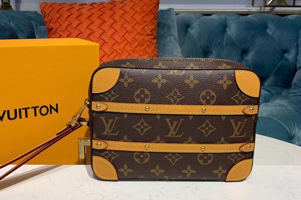 Replica Louis Vuitton M44779 LV Soft Trunk Pouch Bags Monogram canvas