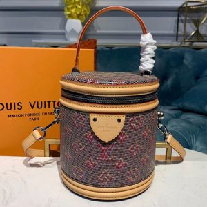 Replica Louis Vuitton M55457 LV Cannes Bags Pink Monogram LV Pop print