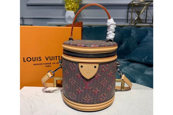 Replica Louis Vuitton M55457 LV Cannes Bags Pink Monogram LV Pop print