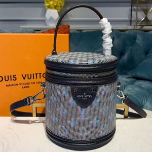 Replica Louis Vuitton M55457 LV Cannes Bags Blue Monogram LV Pop print