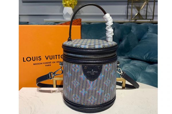 Replica Louis Vuitton M55457 LV Cannes Bags Blue Monogram LV Pop print