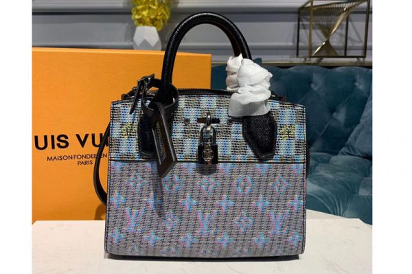 Replica Louis Vuitton M55469 LV City Steamer Mini Bags Pink Monogram and Damier patterns