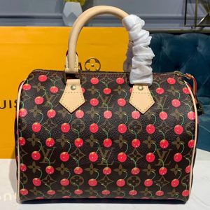 Replica Louis Vuitton M41108 LV Speedy 30 With Cherry Bags Monogram Canvas