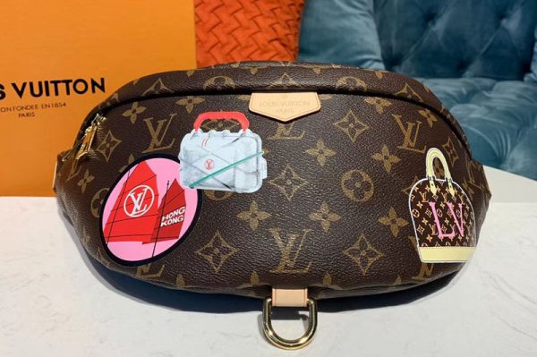 Replica Louis Vuitton M43644 LV Bumbag Bags Monogram Canvas My LV World Tour