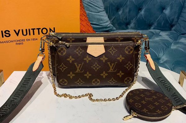 Replica Louis Vuitton M44823 LV Monogram canvas Favorite three-piece handbags