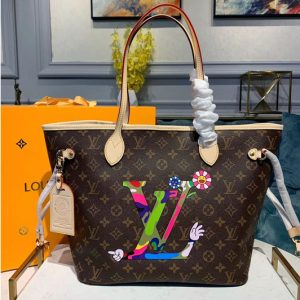 Replica Louis Vuitton M50710 LV Neverfull MM Bags Monogram Canvas