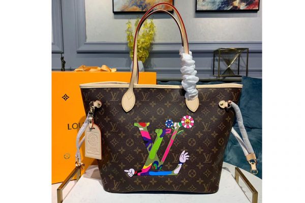 Replica Louis Vuitton M50710 LV Neverfull MM Bags Monogram Canvas