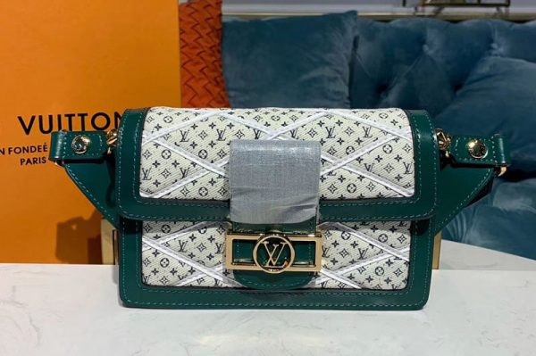 Replica Louis Vuitton M53228 LV Mini Bumbag Dauphine Bags Green