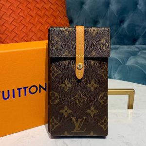 Replica Louis Vuitton M68523 LV Box Phone Case Monogram Canvas