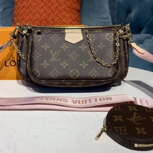 Replica Louis Vuitton M44840 LV Multi Pochette Accessoires Bags Monogram canvas