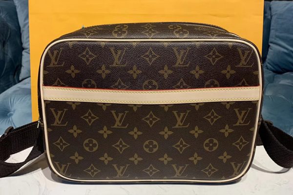 Replica Louis Vuitton M45254 LV Reporter Bags Monogram canvas