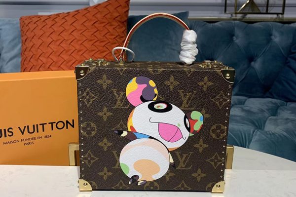 Replica Louis Vuitton M92476 Monogram Murakami Takashi Collaboration Handbags Monogram Canvas With Panda