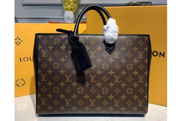 Replica Louis Vuitton M55203 LV Grand Sac tote bags in Monogram Canvas