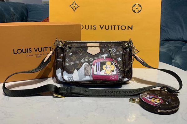 Replica Louis Vuitton M44840 LV Multi Pochette Accessoires Monogram canvas