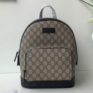 Replica Gucci 429020 Eden small backpack Beige/ebony GG Supreme canvas