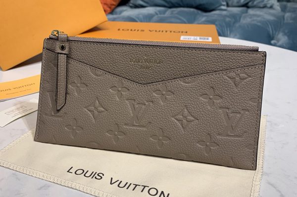 Replica Louis Vuitton M68714 LV Pochette Melanie BB Bag in Beige Monogram Empreinte leather