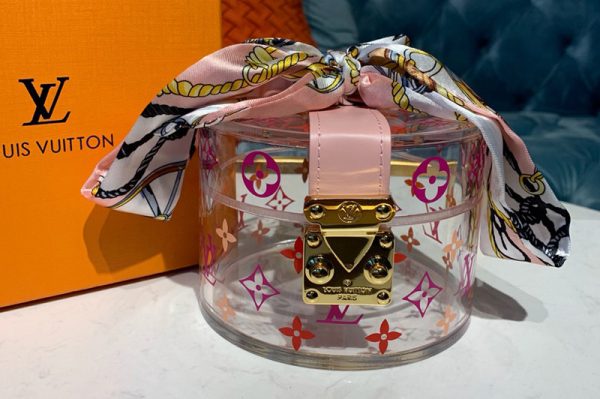 Replica Louis Vuitton GI0362 LV Cube Scott box in Pink Monogram motifs