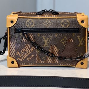 Replica Louis Vuitton M68906 Mini Soft Trunk bag in Monogram canvas