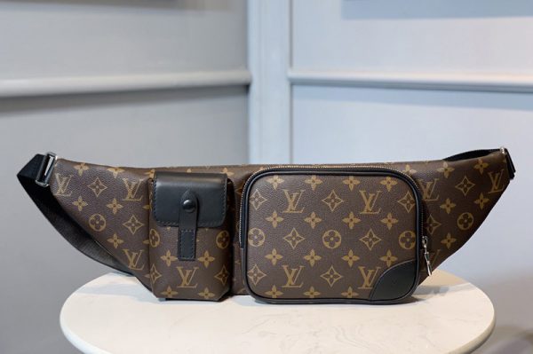 Replica Louis Vuitton M45337 LV Bumbag in Monogram Canvas