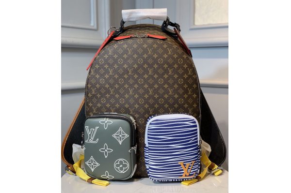 Replica Louis Vuitton M56853 LV Backpack in Monogram Canvas