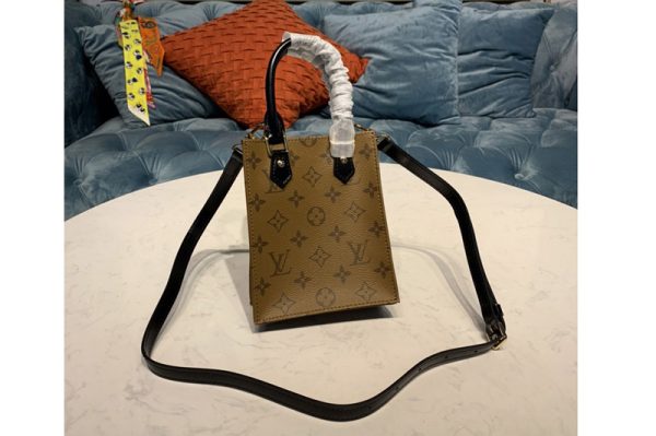 Replica Louis Vuitton M69846 LV Mini Onthego Bag in Monogram Reverse Canvas