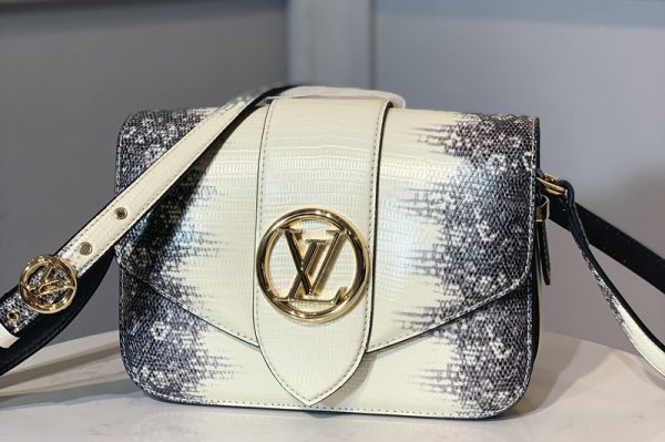 Replica Louis Vuitton N98098 LV PONT 9 in Emeraude White