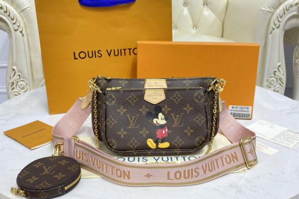 Replica Louis Vuitton M44840 LV Multi Pochette Accessoires in Monogram Canvas