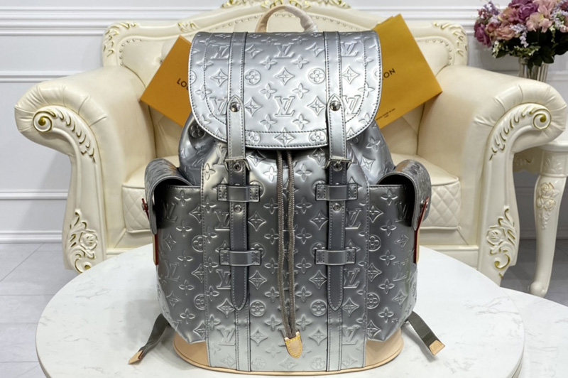 Louis Vuitton M58756 LV Christopher PM backpack in Monogram Mirror coated  canvas – iPerfectbags