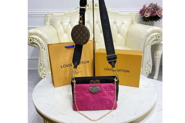 Replica Louis Vuitton M58980 LV Maxi Multi Pochette Accessoires handbag in eco-responsible Econyl regenerated nylon