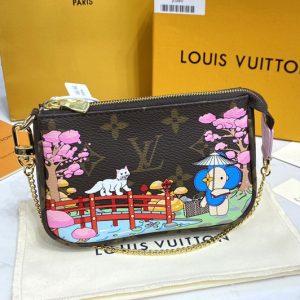 Replica Louis Vuitton M45905 LV Mini Pochette Accessoires in Monogram canvas