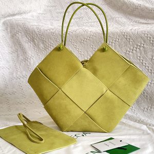 Replica Bottega Veneta 652058 Tote bag in Sherbert Intrecciato Nappa Leather