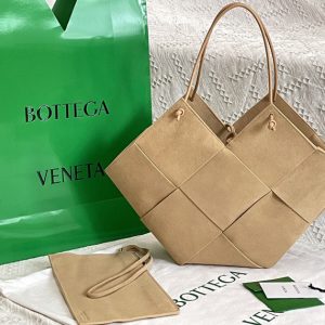 Replica Bottega Veneta 652058 Tote bag in Sherbert Caramel Nappa Leather