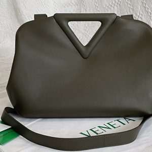 Replica Bottega Veneta 652446 Point Top handle bag in Camping Nappa Leather