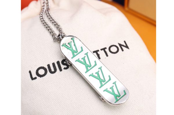 Replica Louis Vuitton MP3277 LV Skateboard Pendant on Green